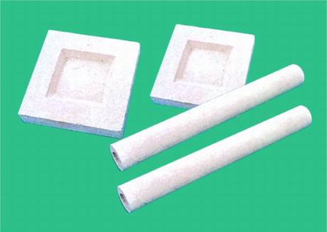 Ceramic filter bricks plates and pipes